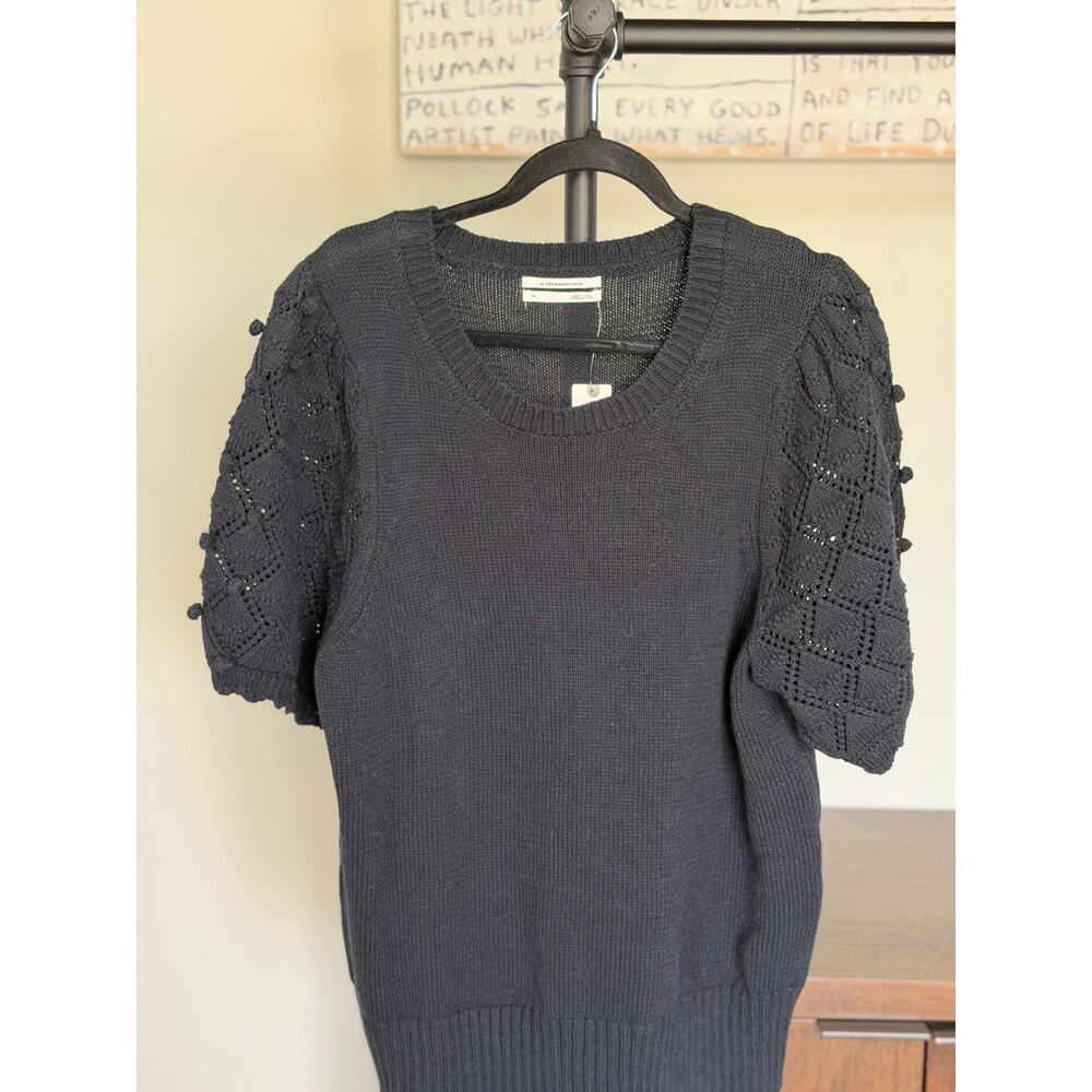 Anthropologie Short Sleeve Sweater